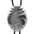 Large Bolo - Eagle Head (Diamond Cut)